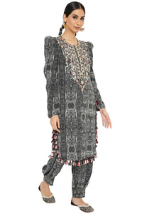 Nura Kurta With Jogger Salwar