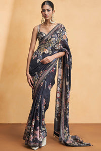 Whisper Of The Wildforest Saree Set