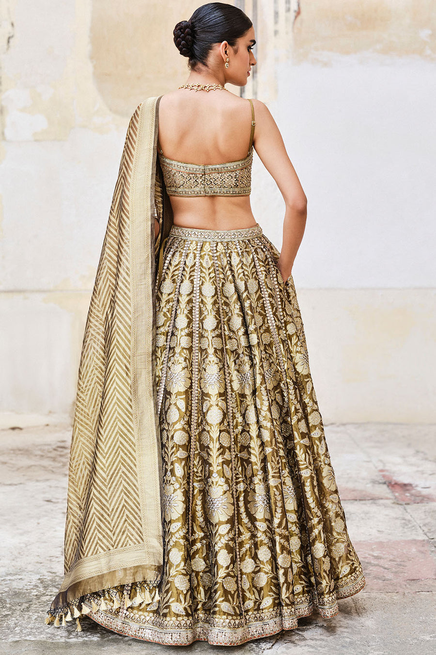 Adveka Silk Lehenga Set