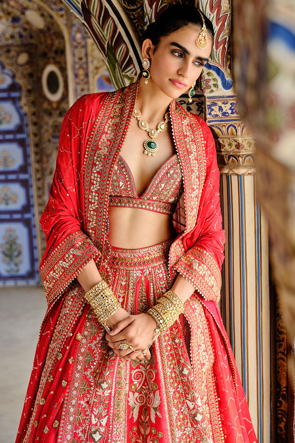 Mehreen Silk Lehenga Set