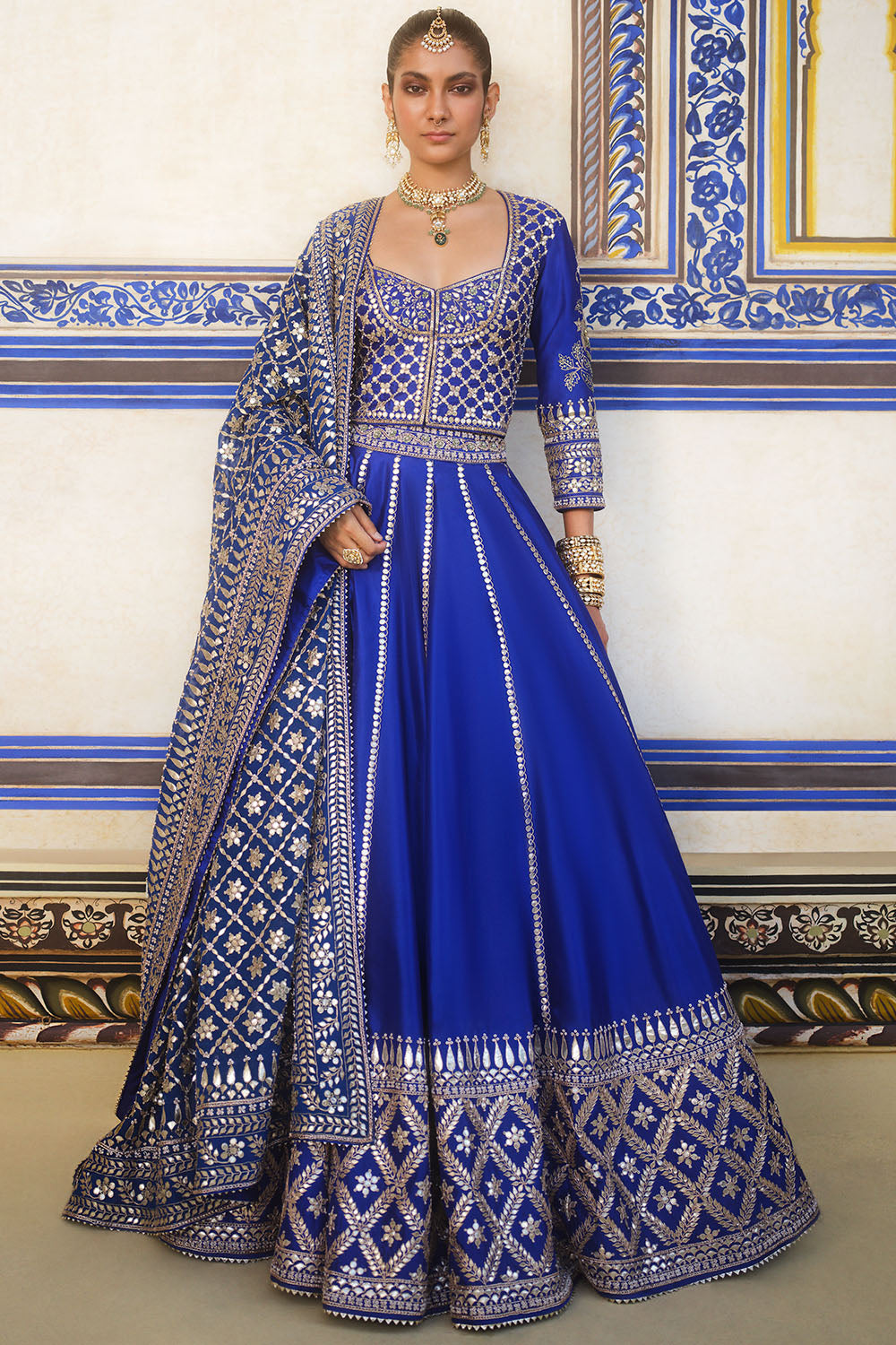 Ambar Silk Lehenga Set