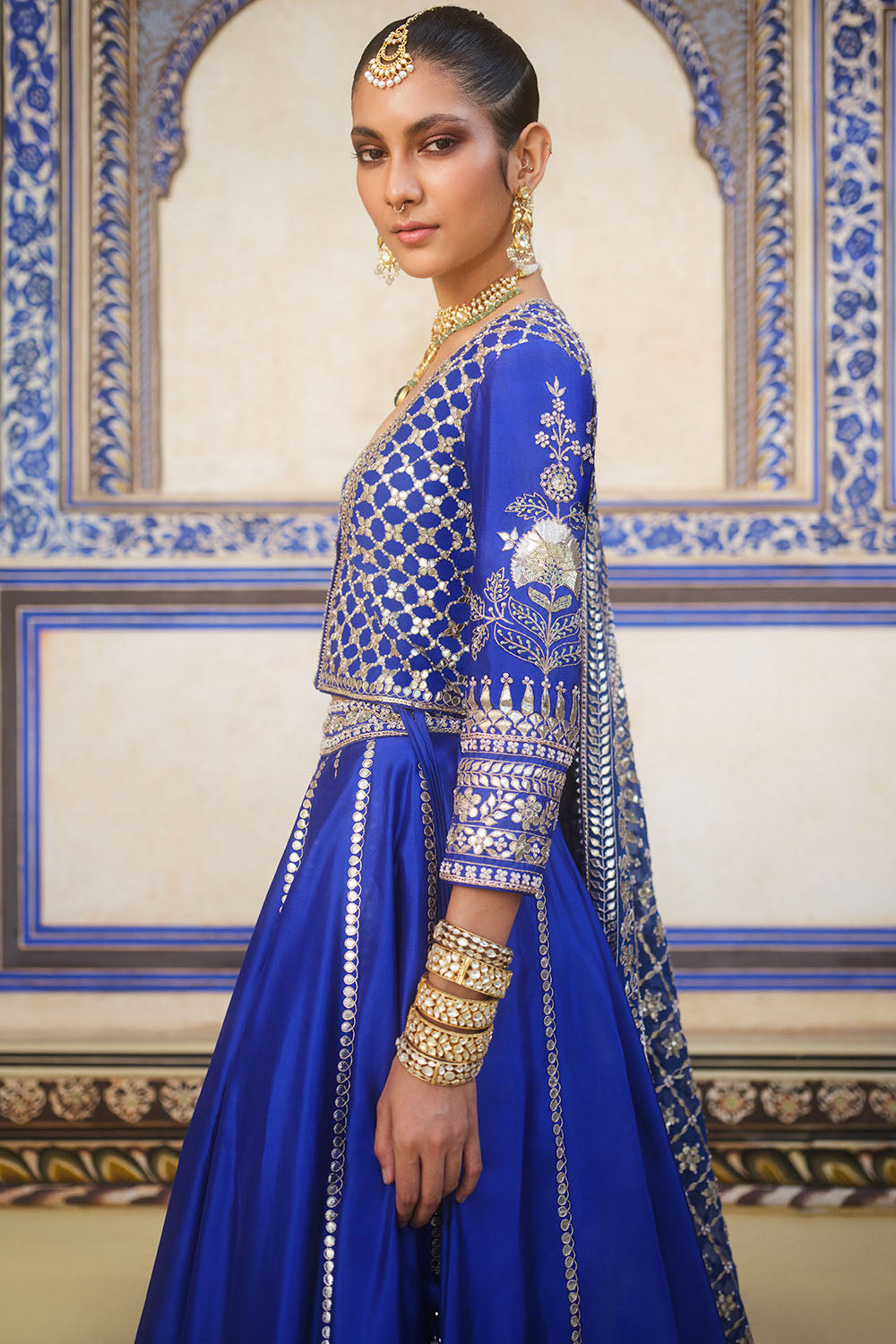 Ambar Silk Lehenga Set