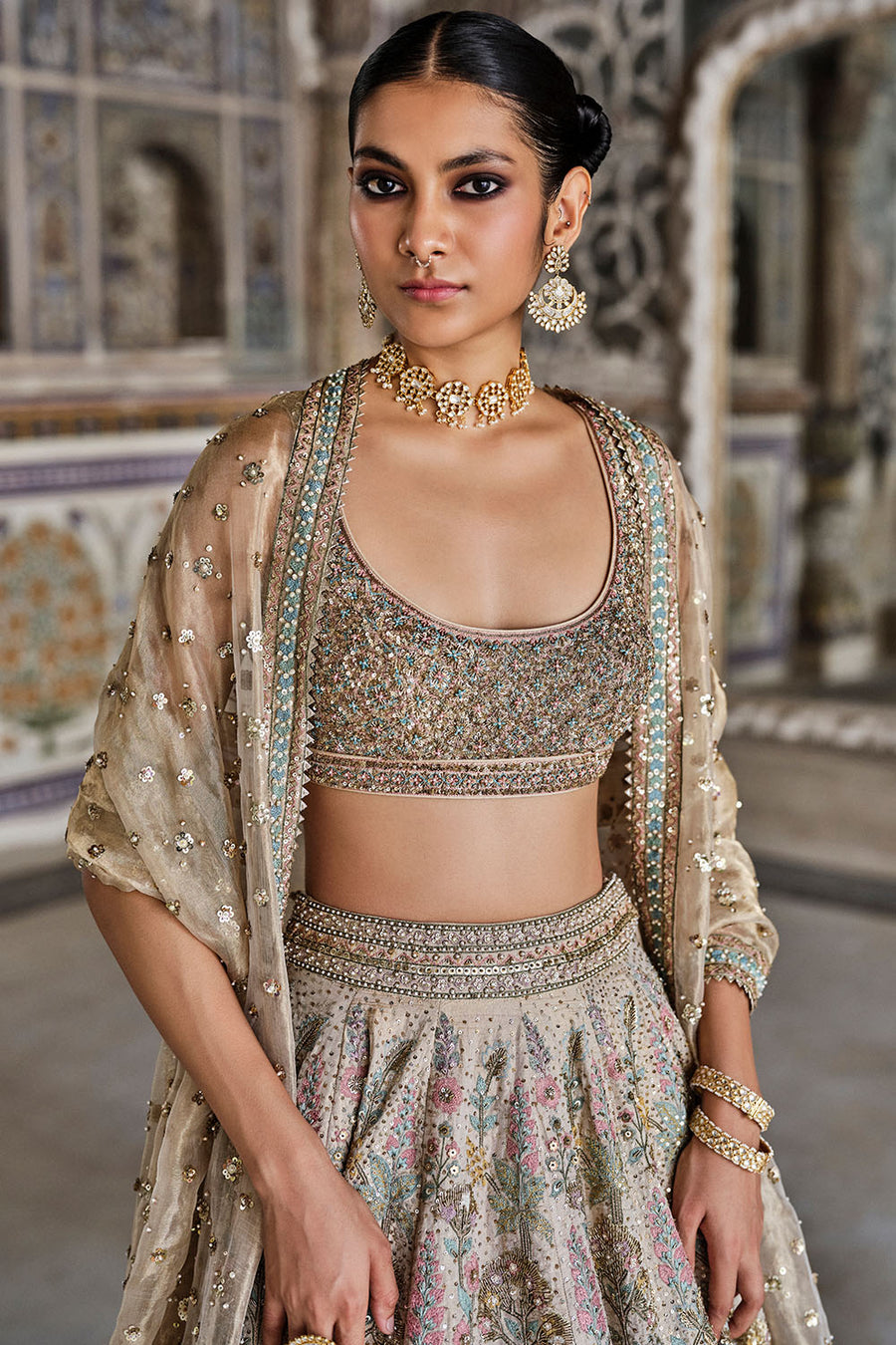 Suramya Silk Lehenga Set