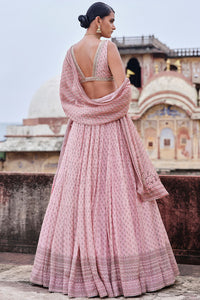 Alara Printed Mul Lehenga Set