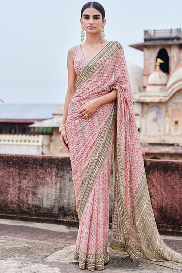 Alara Printed Georgette Saree