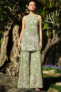 Elodea Embroidered Sharara Set