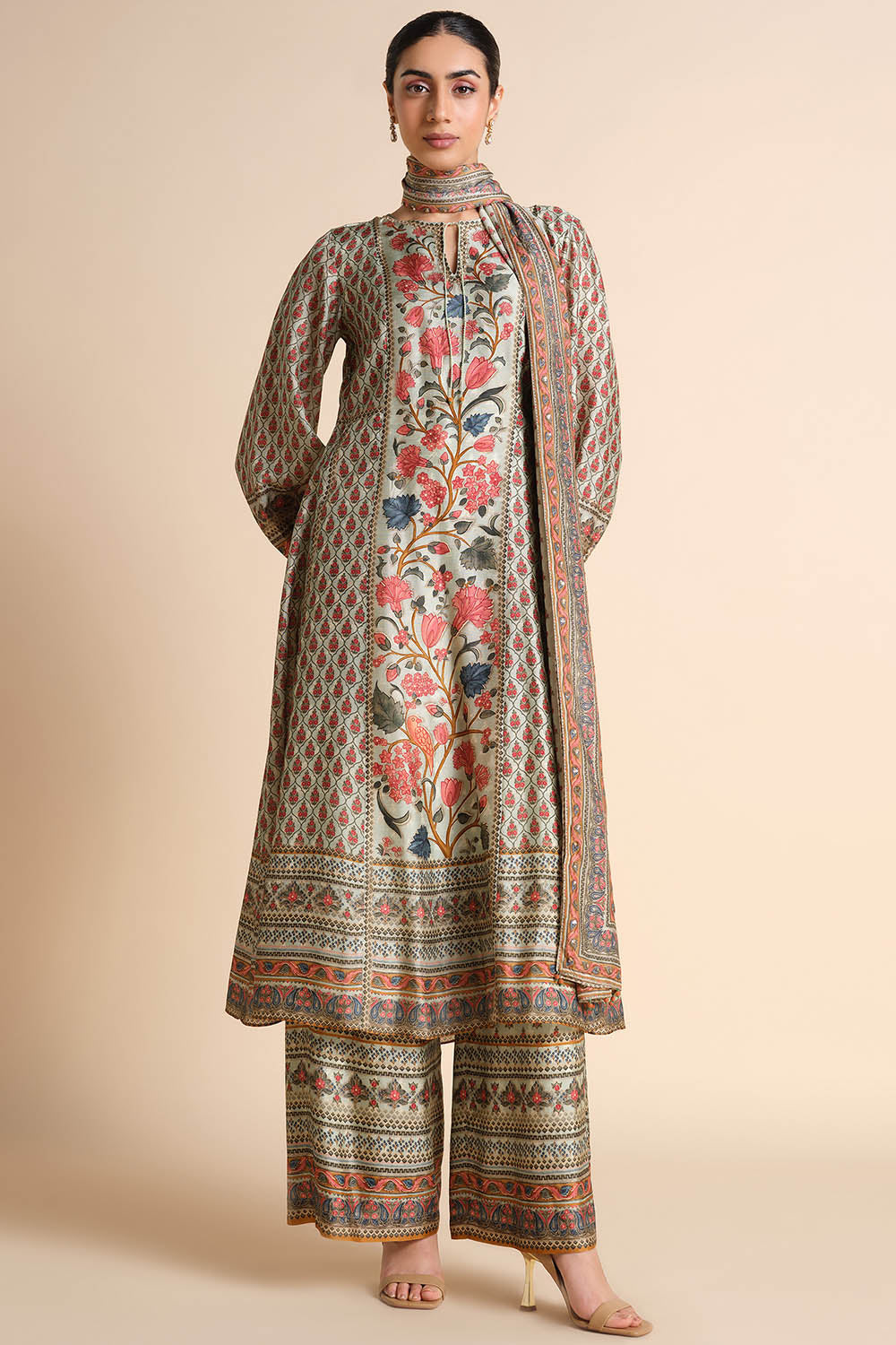Azza Silk Kurta Set