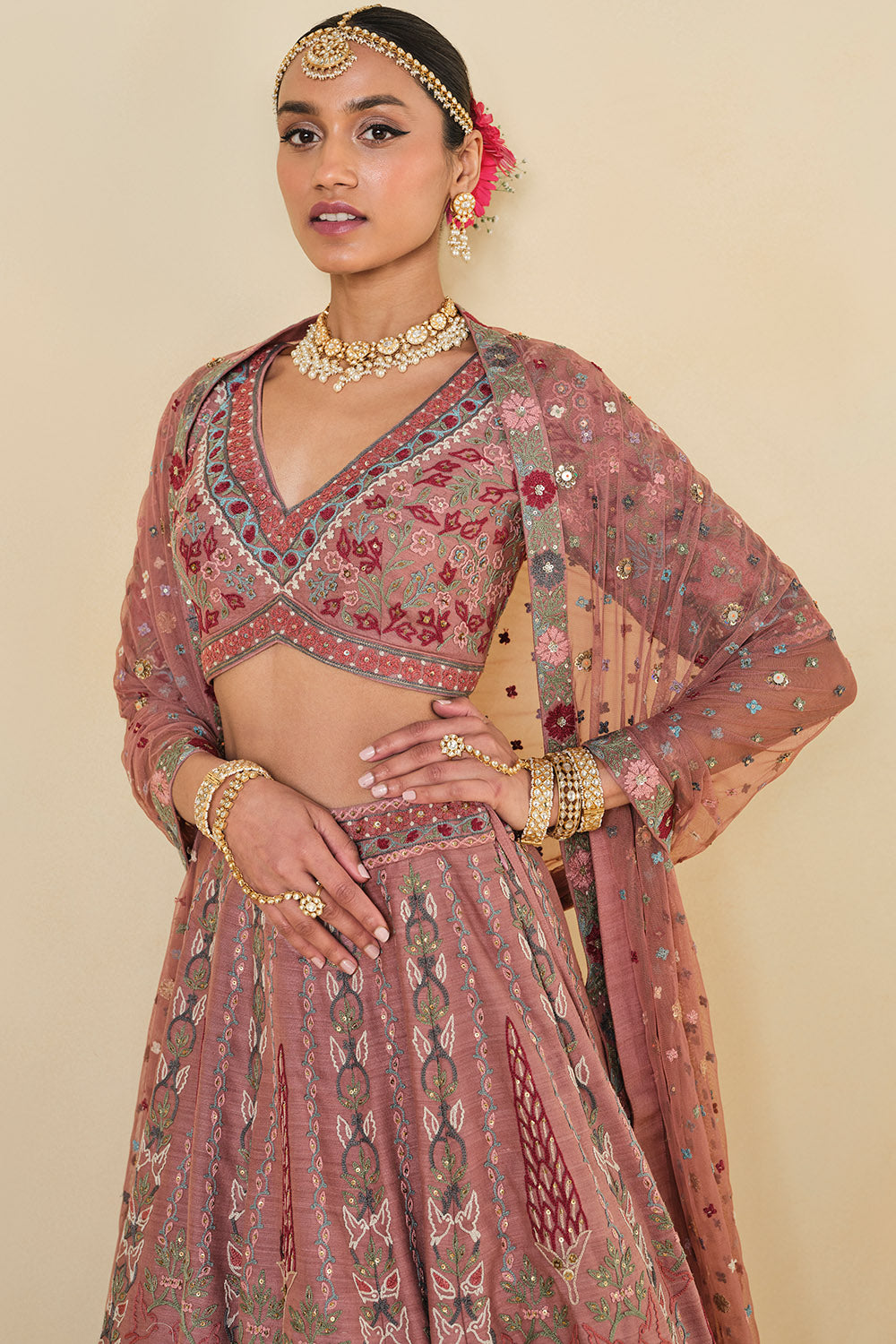 Alakana SEWA Silk Lehenga Set