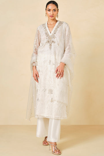 Samandar Embroidered Suit Set