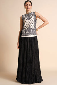 Sawsan Embroidered Skirt Set