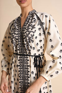 Sawsan Embroidered Mul Dress