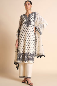 Sawsan Embroidered Mul Suit Set