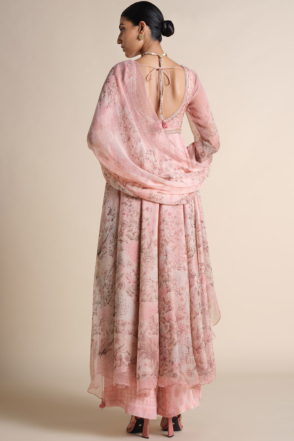 Aria Silk Anarkali Silk Set