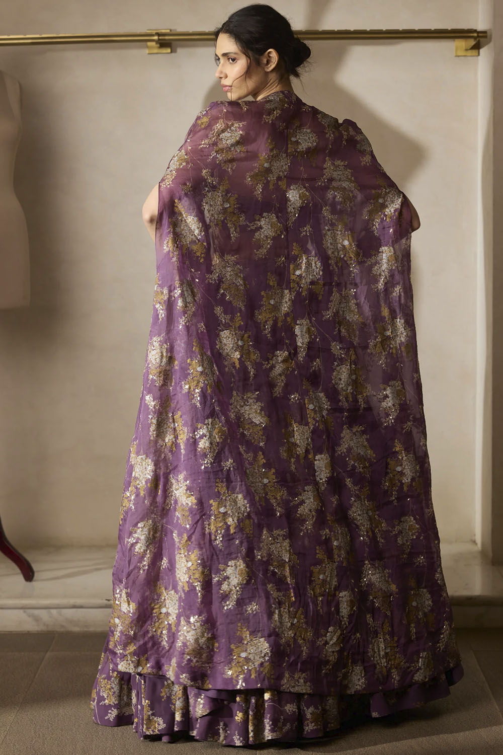 Alba Cape & Skirt Set