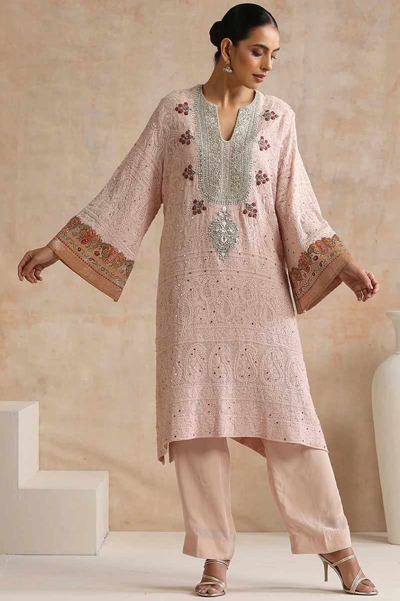 Aniya Kurta Set Blush