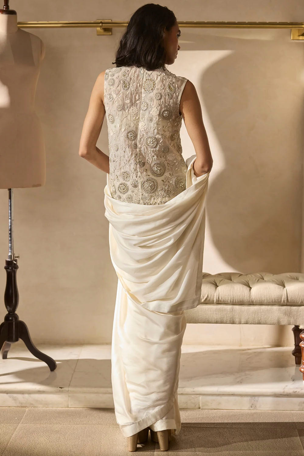 Astra Jacket & Saree Set