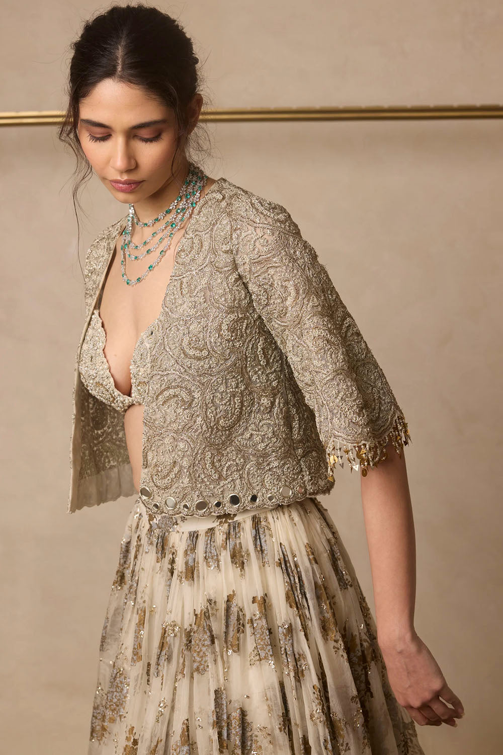 Helena Short Jacket & Skirt Set