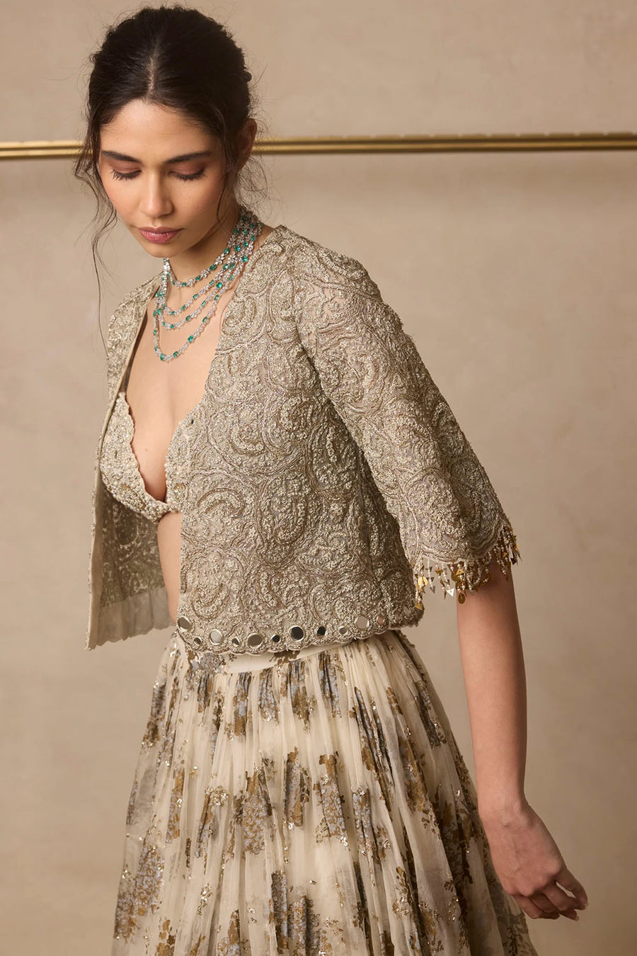 Helena Short Jacket & Skirt Set