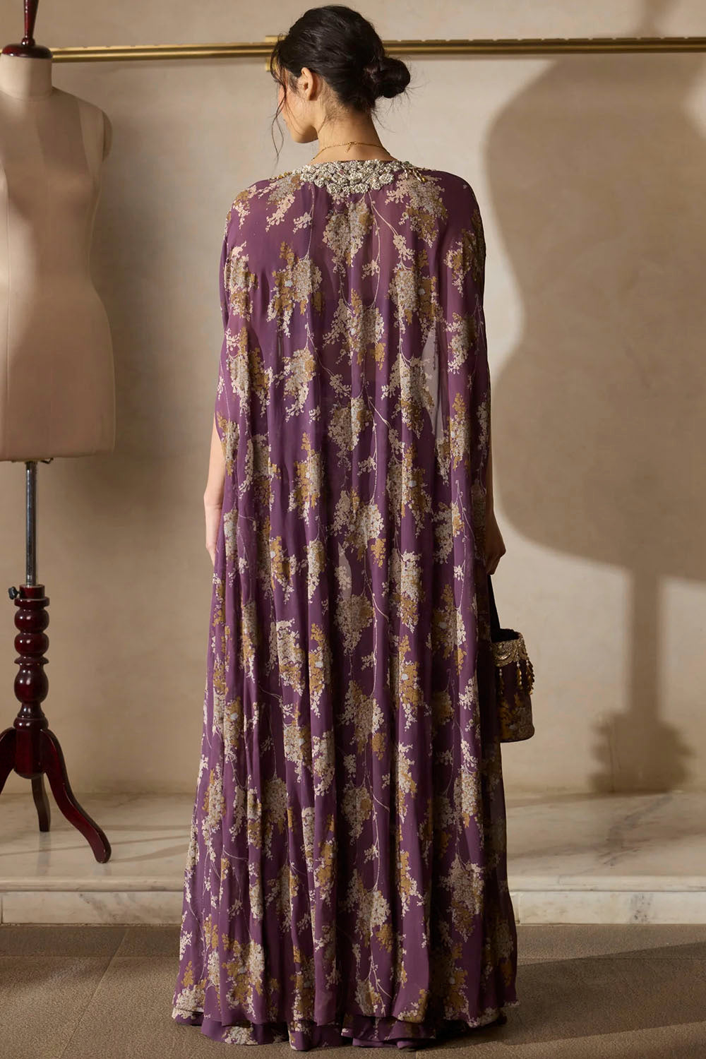 Maia Cape & Pants Set