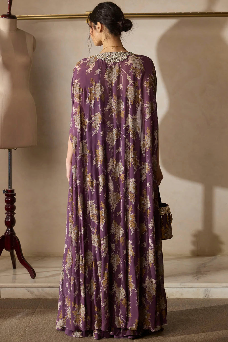 Maia Cape & Pants Set