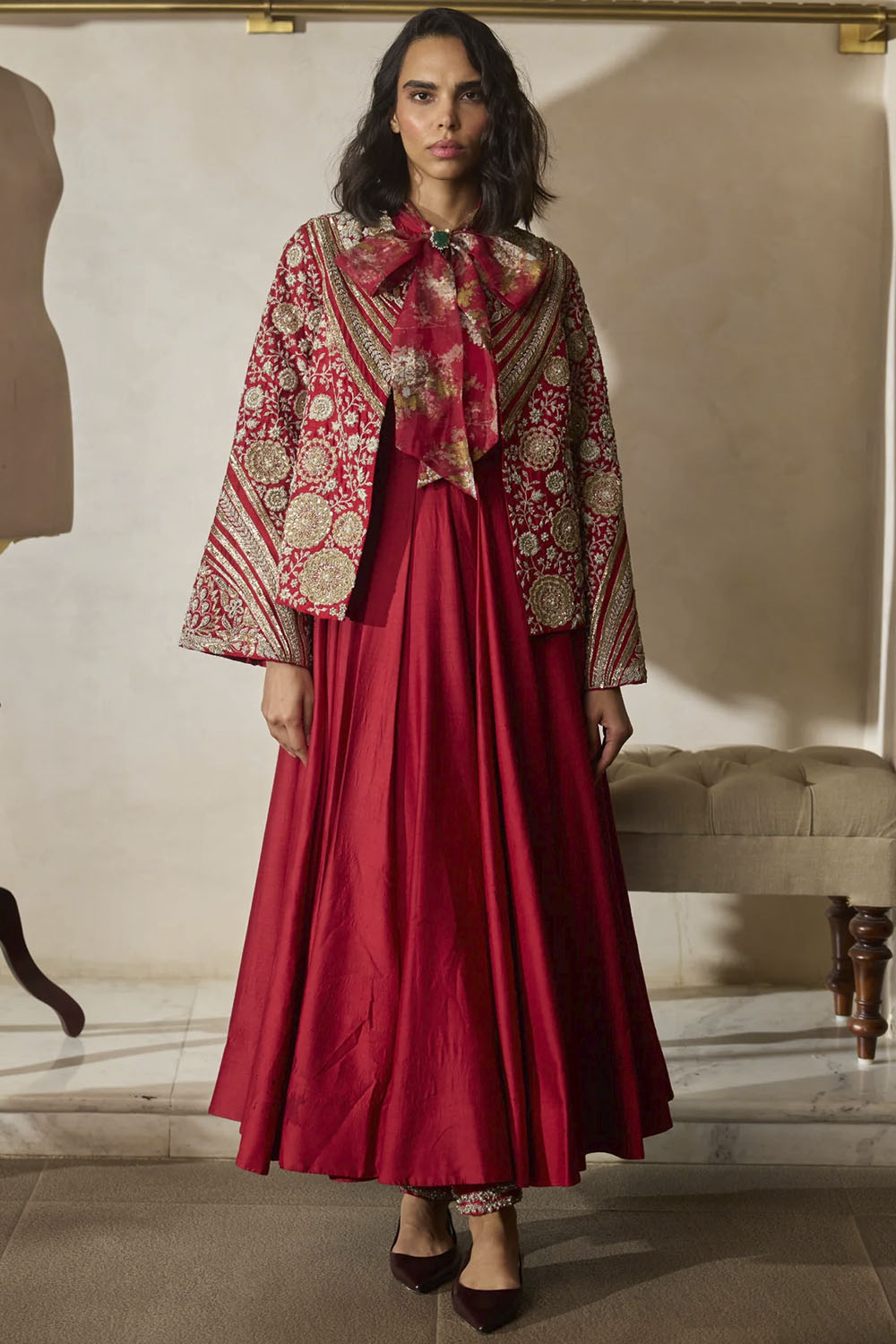 Petra Jacket Anarkali Set