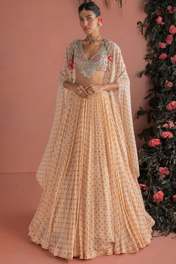 Rimza Skirt & Cape Set