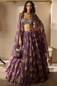 Twilight Lehenga & Cape Set