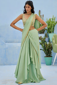 Haseen Pre Drape Saree