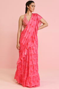 Lara Georgette Drape Saree