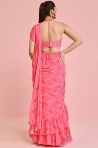 Lara Georgette Drape Saree