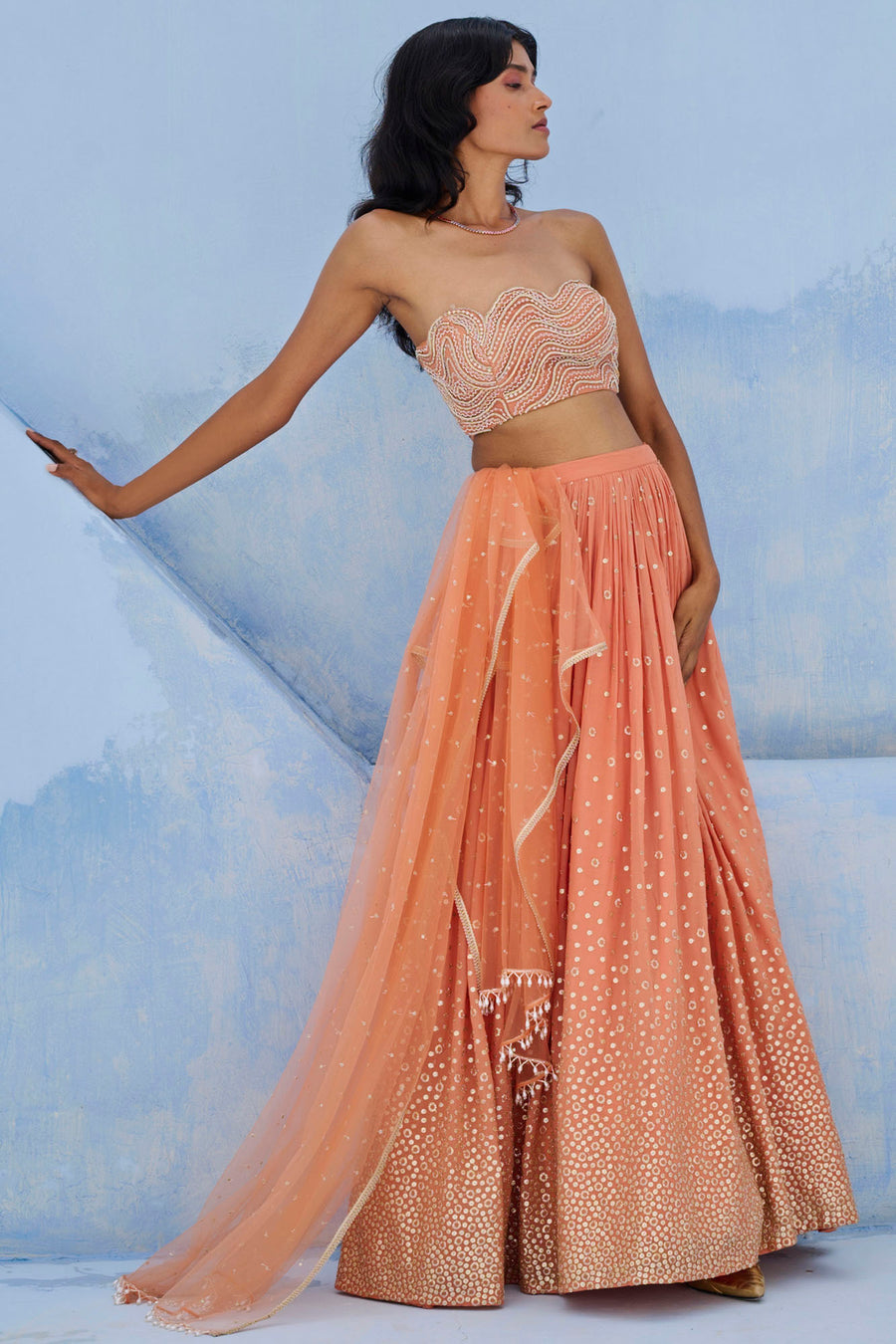 Melisa Lehenga Set