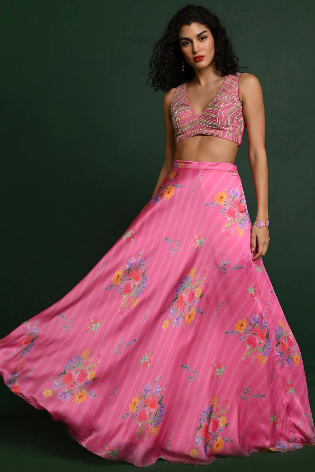 Circle discount skirt lehenga