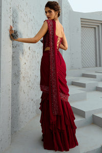 Estelle Corset Pre Drape Saree