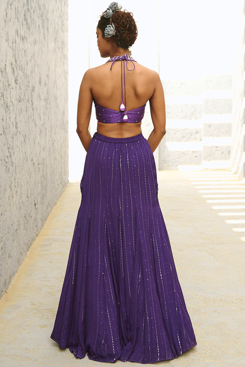 Galaxy Mermaid Lehenga Set