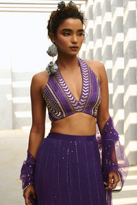 Galaxy Mermaid Lehenga Set