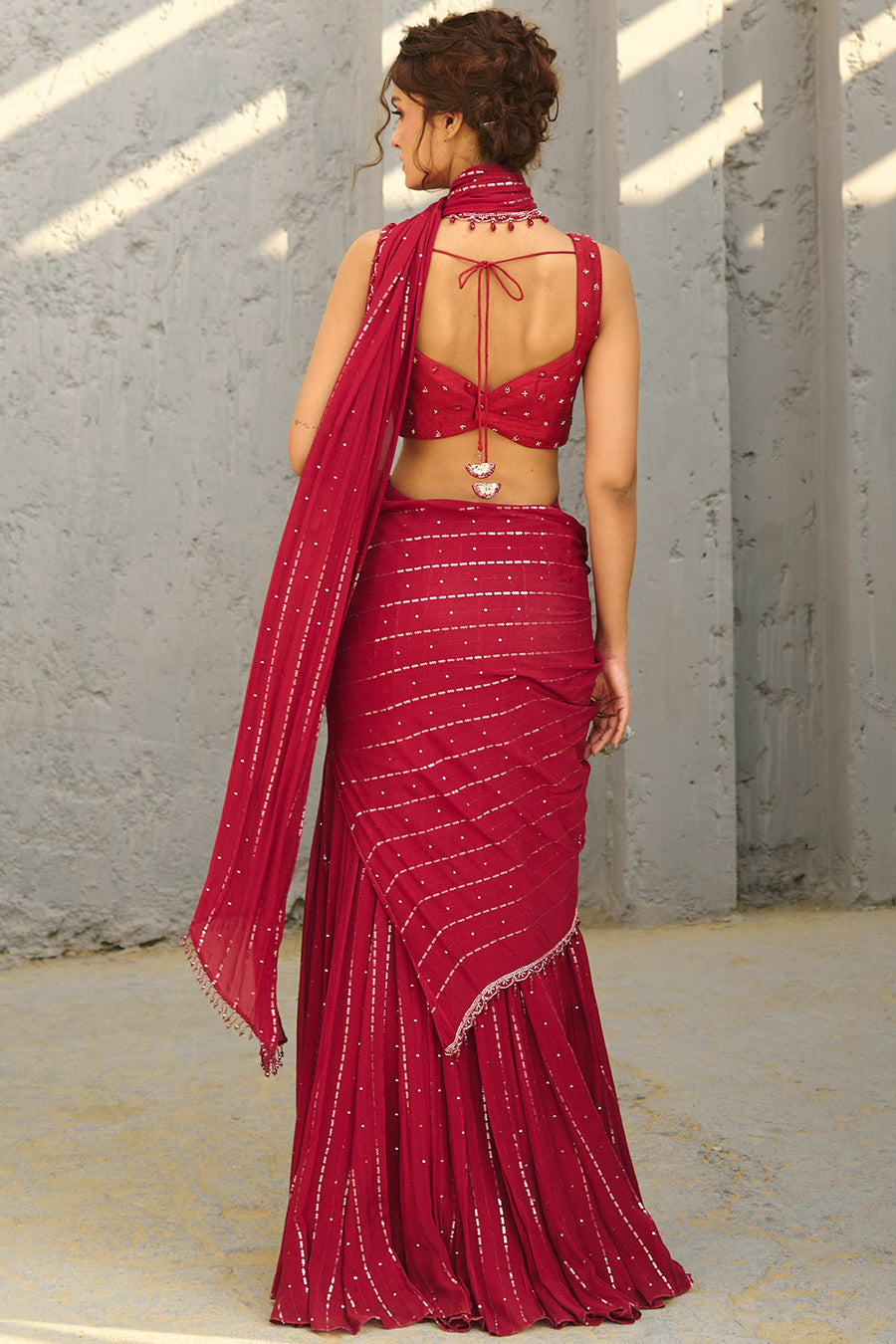 Halley Pre Draped Saree