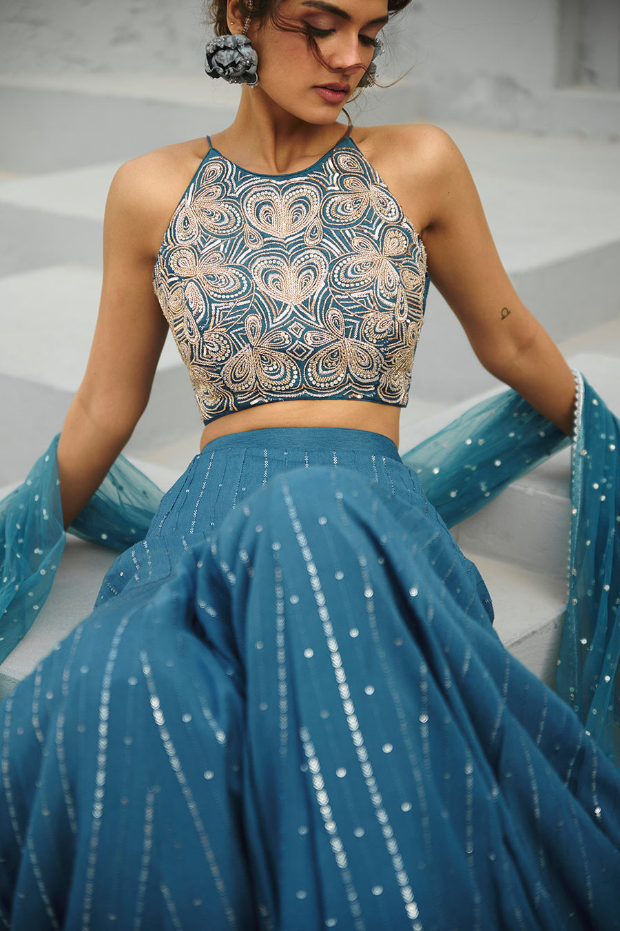 Angel Mermaid Lehenga Set