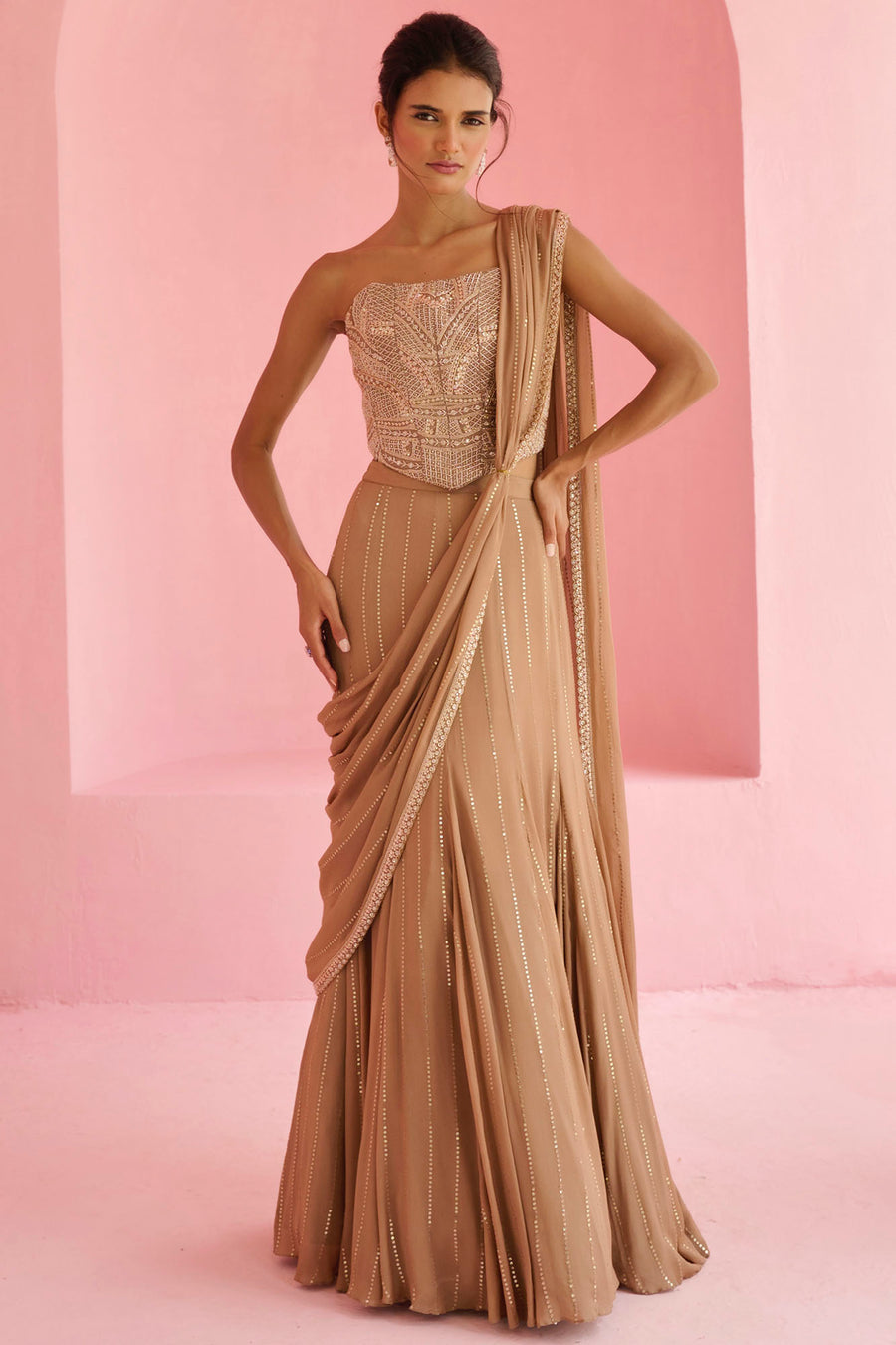Stella Pre Drape Saree