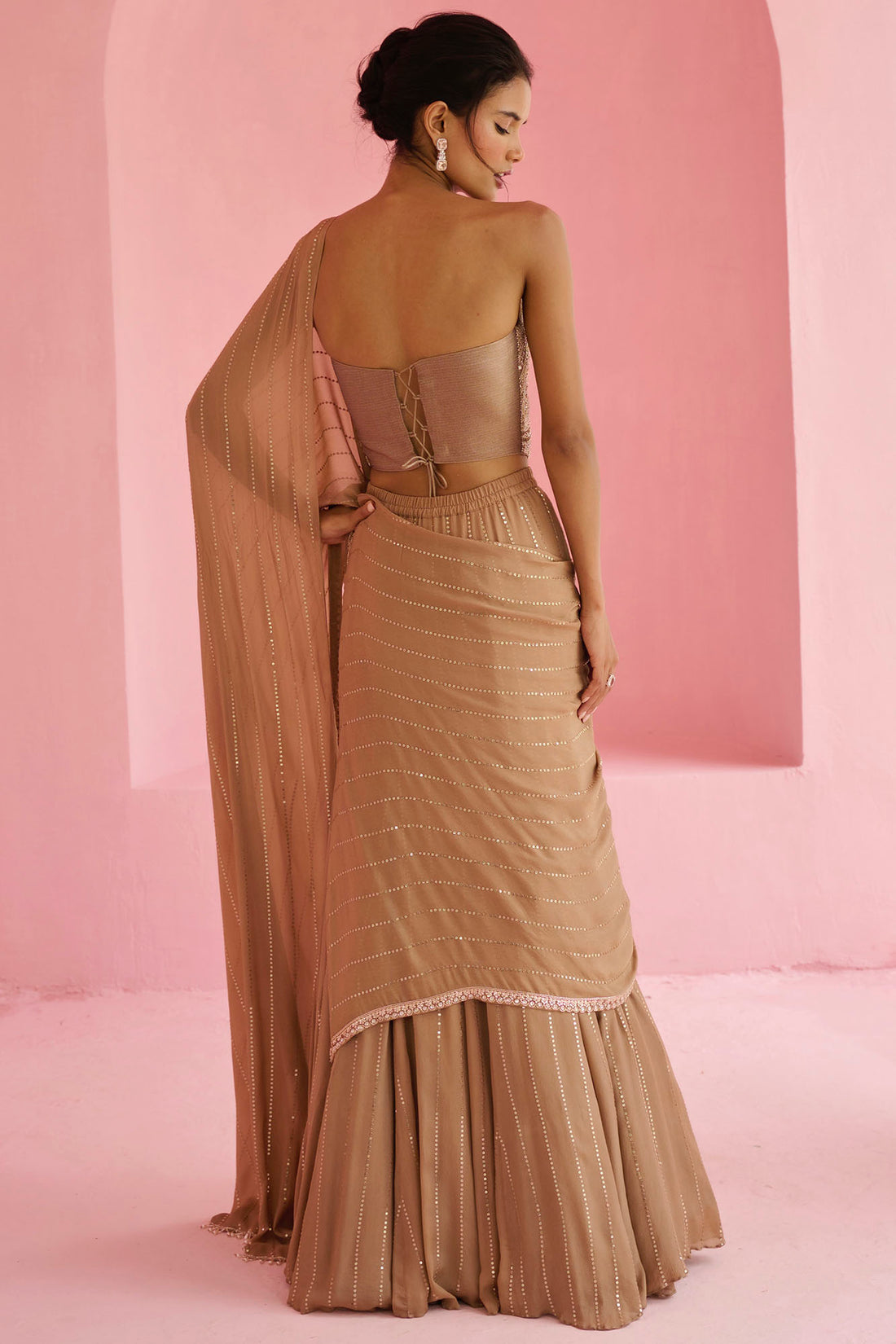 Stella Pre Drape Saree