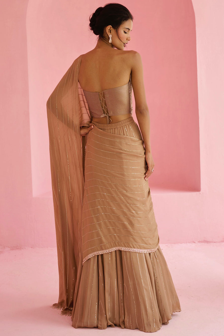 Stella Pre Drape Saree