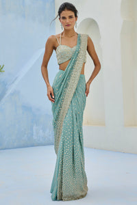 Sufi Pre Drape Saree
