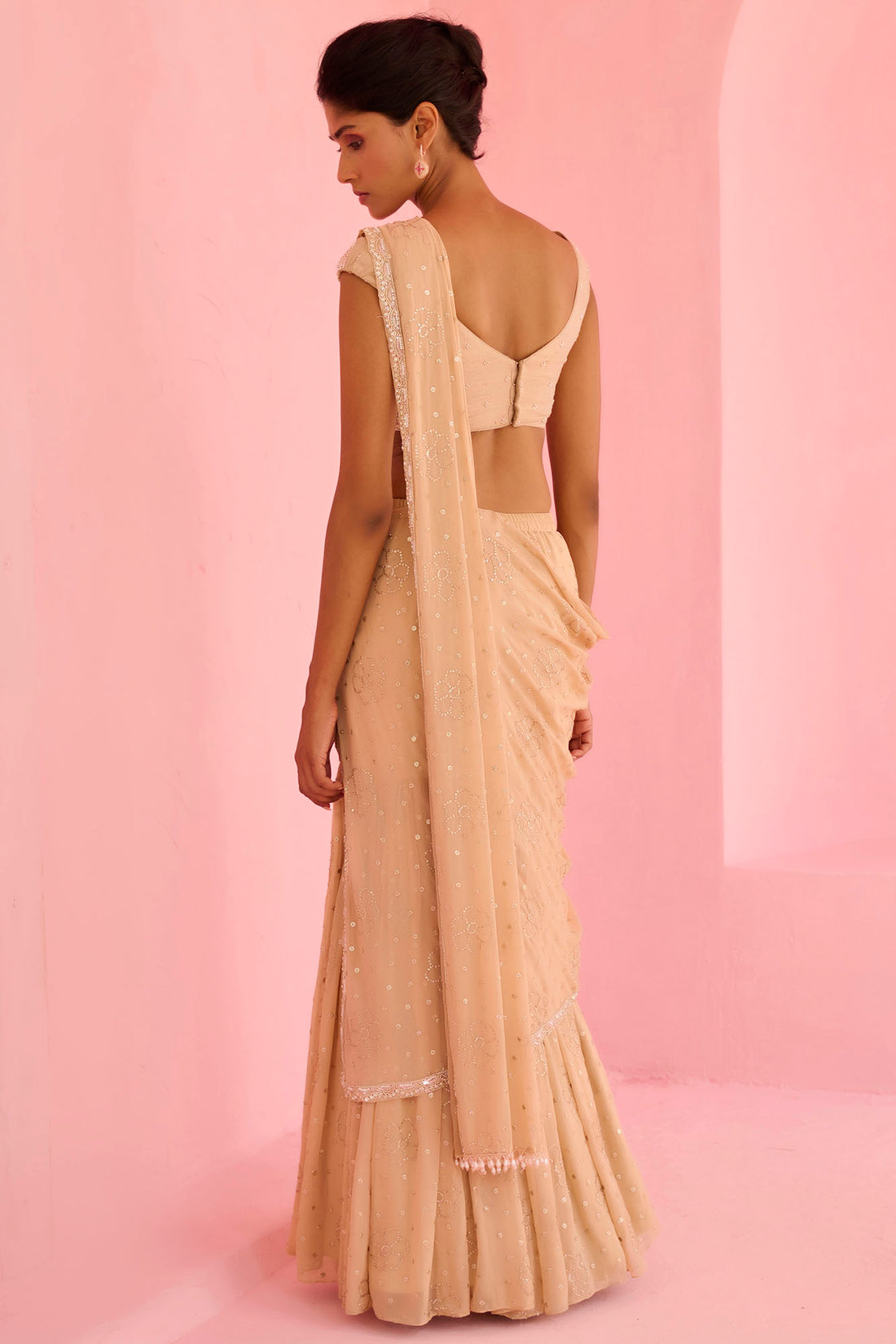 Suhana Pre Drape Saree