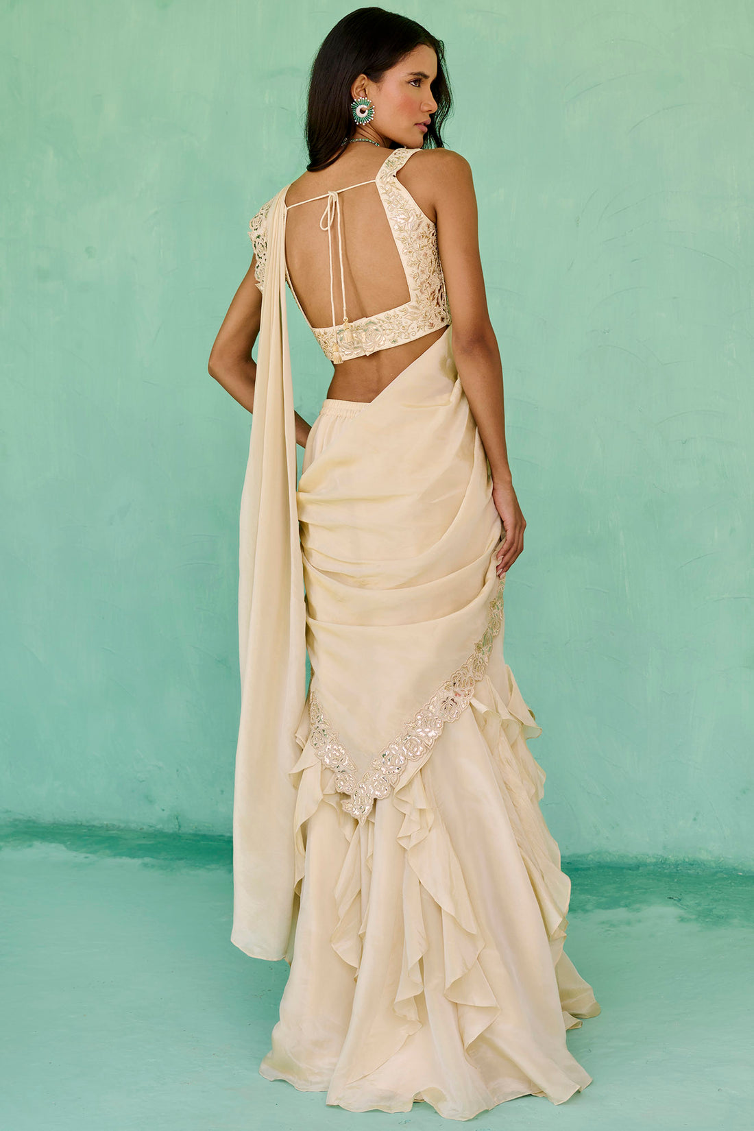 Ziya Pre Drape Saree