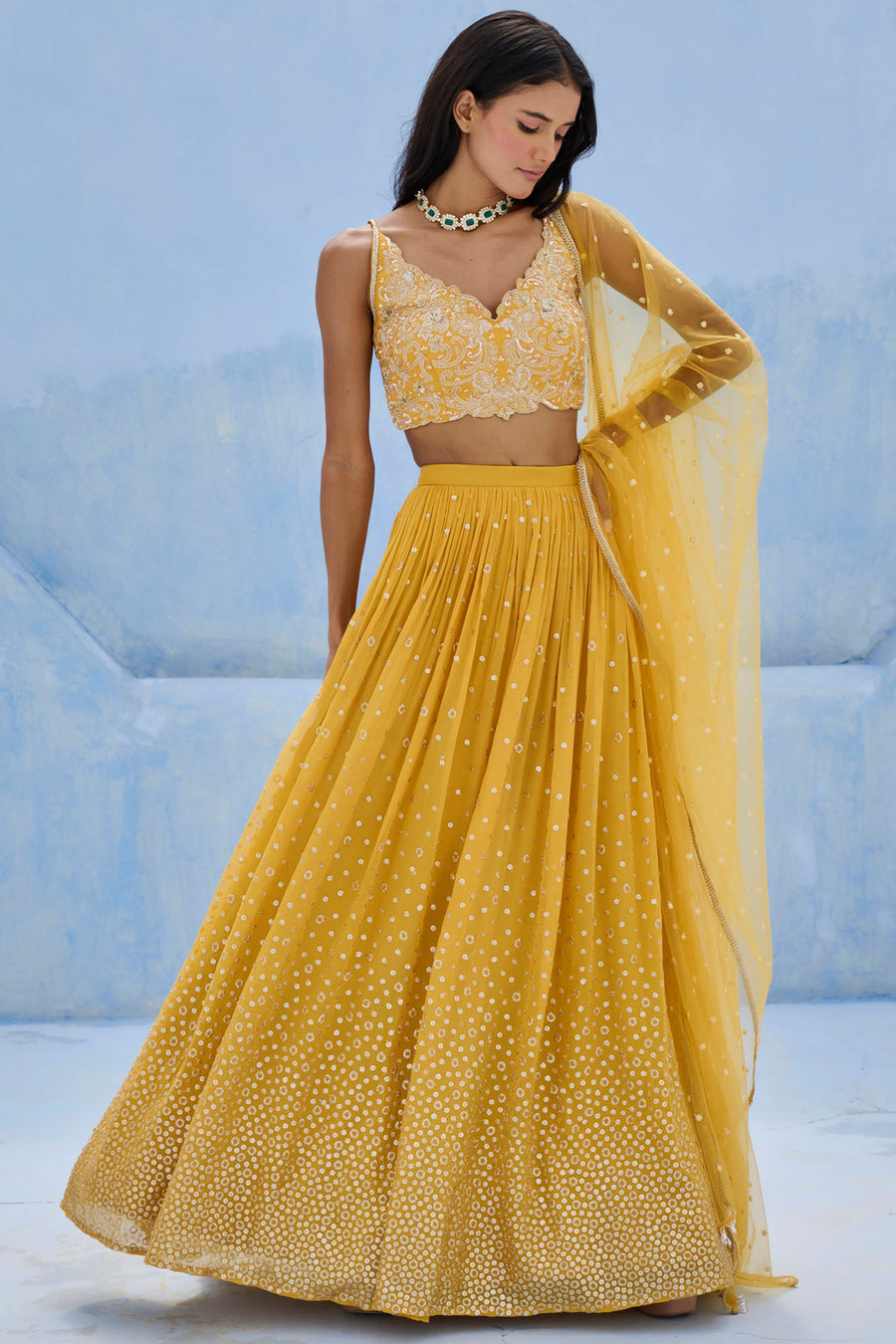 Zohra Lehenga Set