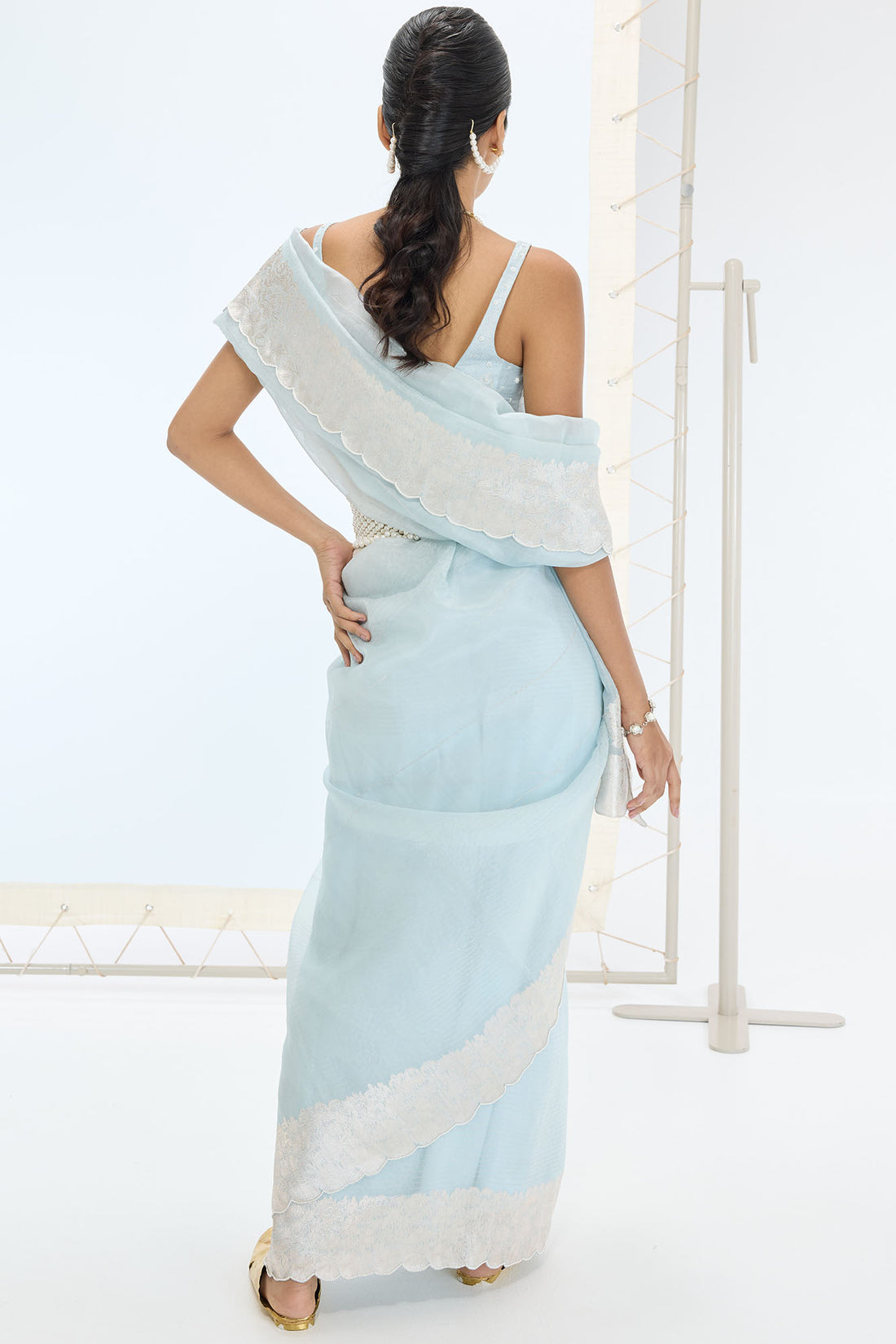Blake Saree Ice Blue