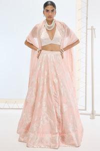 Mia Lehenga Peach
