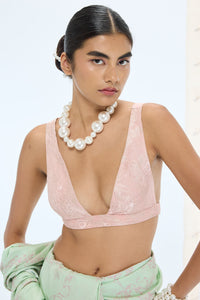 Ruby Saree Pistachio