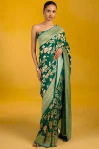 Frosted Fern Saree
