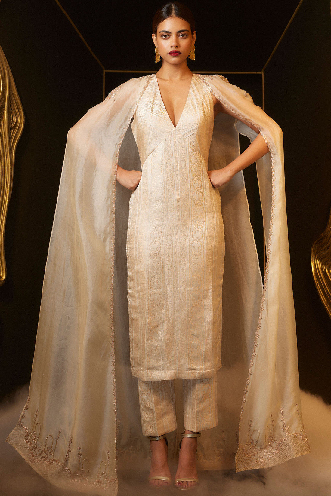 Pristine Kurta Set Ivory