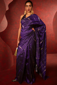 Bridezilla Saree Purple